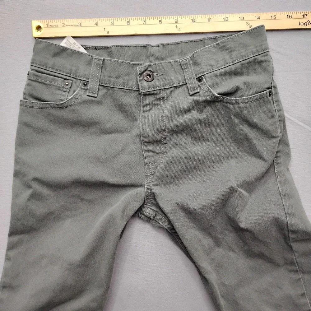 Levis 510 Super Skinny Jeans Mens 31x32 Gray Stretch Denim Pants